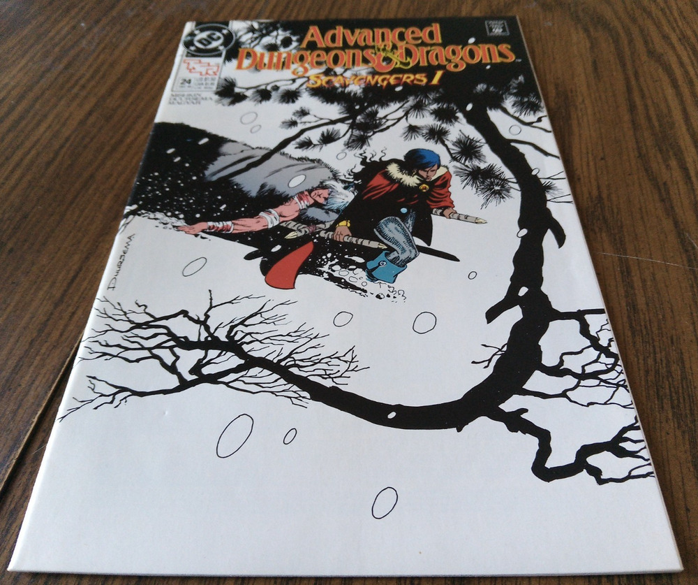 Advanced Dungeons & Dragons #24 December 1990 DC Comics